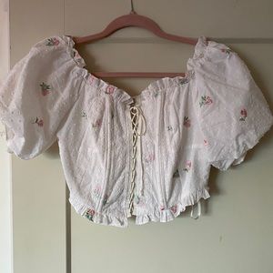 For Love & Lemons blouse size S